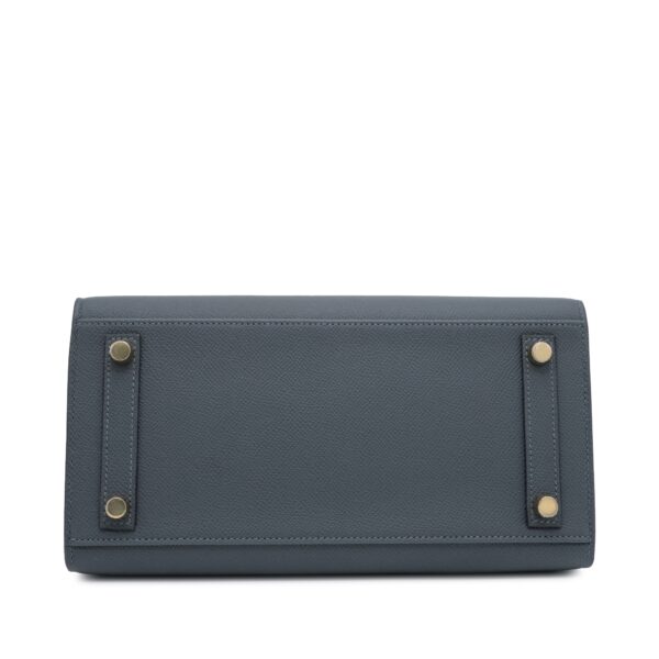 Gris Misty Epsom Birkin 25 Sellier Permabrass Hardware, 2024 - Image 3