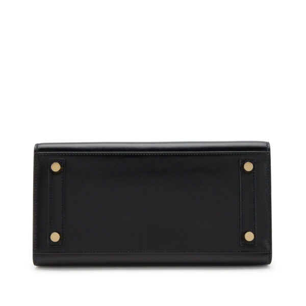 Black Box Calf Sellier Birkin 25 Gold Hardware, 2023 - Image 3