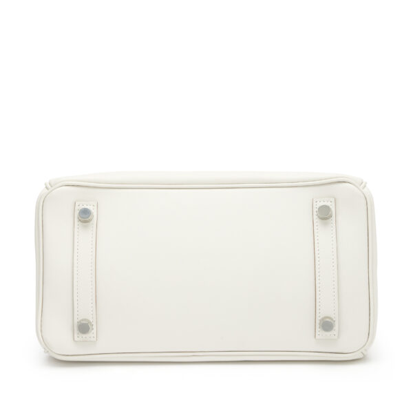 Gris Pale Swift Birkin 25 Palladium Hardware, 2024 - Image 3
