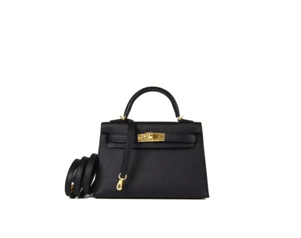 Kelly Mini Black Epsom